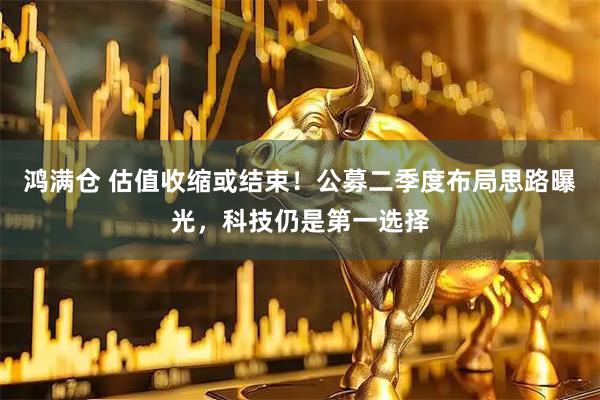 鸿满仓 估值收缩或结束！公募二季度布局思路曝光，科技仍是第一选择